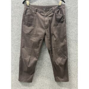 Mountain Hardwear Mens Brown 5 Pocket Hiking Pants Size 34x32 OM8047